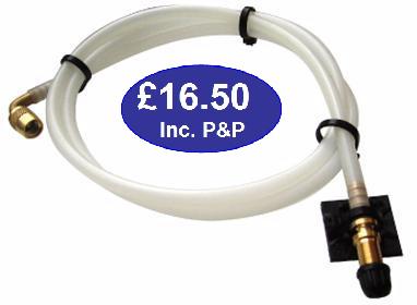 Spare Tyre Air Pressure Extension Hose